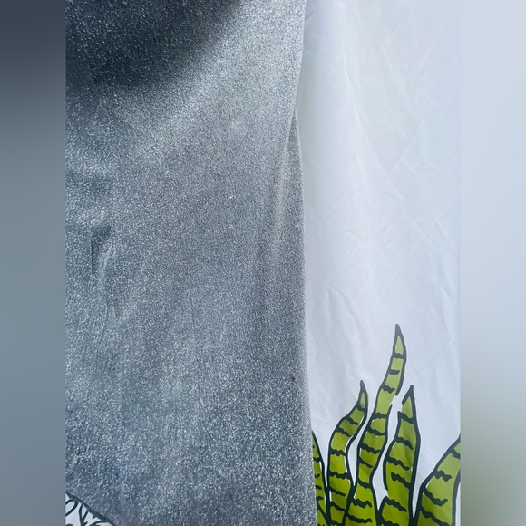 Elegant Silver Halter Mini Dress - Picture 5 of 5